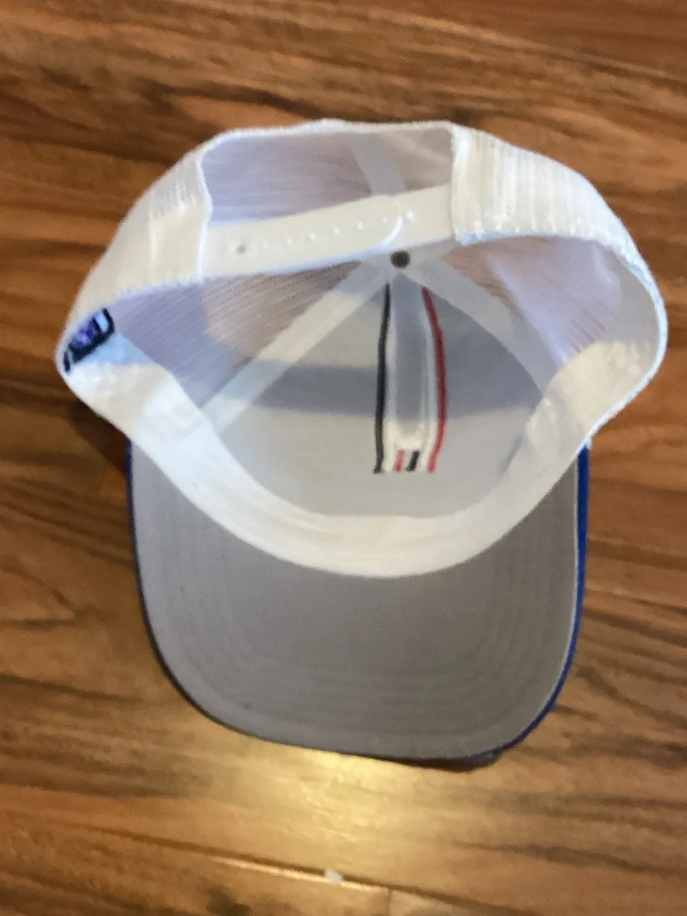 NASA Kids Blue & White Trucker Cap with Red Accent